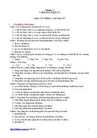 Giáo án môn Vật lý khối 11 - Bài 23 đến bài 35