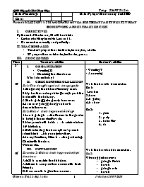 Bài soạn môn học Tiếng Anh lớp 11 - Period 60 - Lesson 11: I’m going to give a birthday party next sunday homework and extra exercises