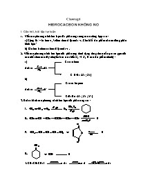 Giáo án môn Hóa học 11 - Chương 6: Hiđrocacbo