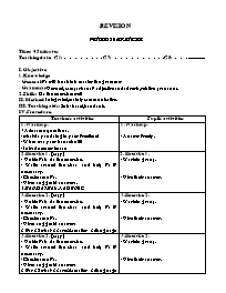 Ôn tập Tiếng Anh 11 - Revision period 50: exercise
