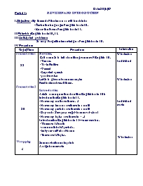 Bài soạn môn học Tiếng Anh lớp 11 năm 2009 - Period 1 đến period 96